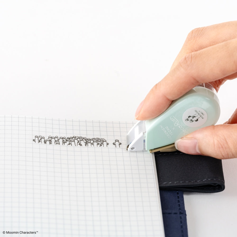 Hobonichi - Cinta decorativa | Plus x Hobonichi: Deco Rush - Hattifattener Wanderer · detalle 3