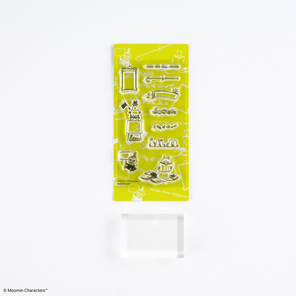Hobonichi - Sello | Moomin: Clear Stamp - Moomin (Frame) · detalle 2