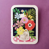Alljoy Design - Tarjeta de Felicitación Original Paper cut | Recuperate pronto