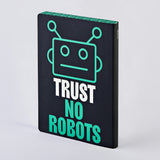 Nuuna - Notebook Graphic L - Cuaderno Write Against the Machines | Malla de puntos