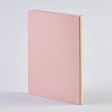 Nuuna - Notebook Colour Clash L Light Trance Pink | Malla de puntos