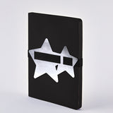 Libreta Nuuna Voyager L Light Stars - Cuero Reciclado