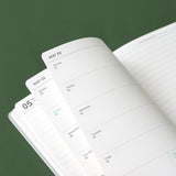 Iconic - Flow Diary Agenda Semanal 2026 | Nov 25 - Dic 26 | Cloudy Blue