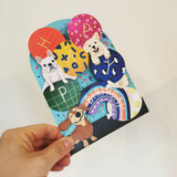 Alljoy Design - Tarjeta de Felicitación Original Paper cut | AL251