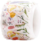 Rico Designs - Pegatinas Washi  Flores Dispersas - Rollo de 200
