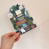 Alljoy Design - Tarjeta de Felicitación Original Paper cut | AL253