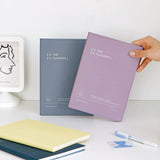 Iconic - The Planner L 2026 Agenda Mensual | Nov 25 - Dic 26 | Steel Blue
