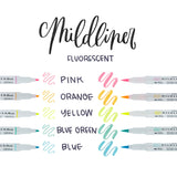 Zebra - Mildliner Brush Brush Marker Pen | Unit