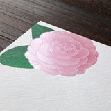 Midori - Bloc de papel para cartas Edición Limitada Invierno | Bloc Otome Camellia
