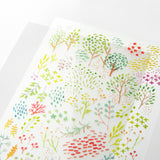 Midori - Pegatinas Transfer Sticker for Journaling | Watercolor Patterns