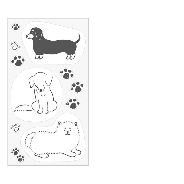 Midori - Clip Sticker Dog Pegatinas