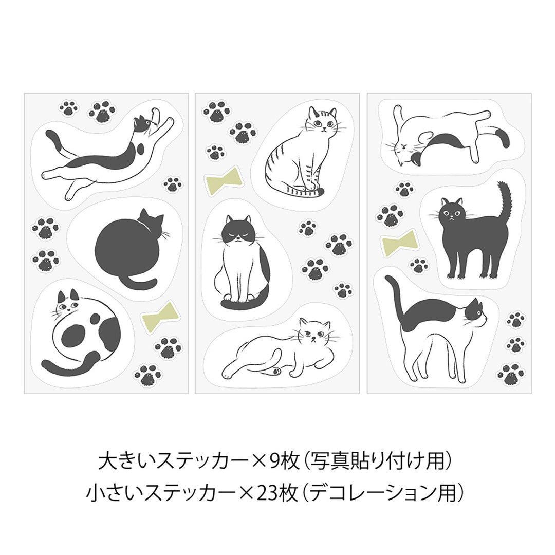 Midori - Clip Sticker Cat Pegatinas