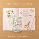 Midori - Pegatinas Transfer Sticker for Journaling | Flowering Plants