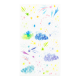 Midori - Pegatinas Transfer Sticker for Journaling | Watercolor Starry Sky