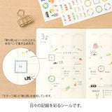 Midori - Yuru Log Sticker | 1 Sheet | Decoration