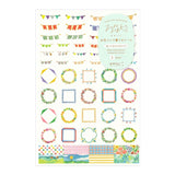 Midori - Yuru Log Sticker | 1 Sheet | Decoration