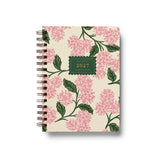 Cubierta de la agenda 2027 Pink Hydrangea de Rifle Paper Co.