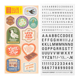 Traveler's Company -  TRAVELER'S notebook Customized Sticker Set for Diary 2025 