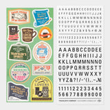 Traveler's Company -  TRAVELER'S notebook Customized Sticker Set for Diary 2026 | Pegatinas