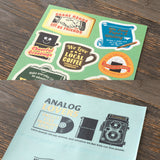 Traveler's Company -  TRAVELER'S notebook Customized Sticker Set for Diary 2026 | Pegatinas