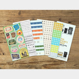 Traveler's Company -  TRAVELER'S notebook Customized Sticker Set for Diary 2026 | Pegatinas