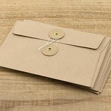 Traveler's Company | TRC Kraft Envelope (M) Sobre horizontal | Gris