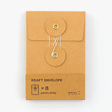 Traveler's Company | TRC Kraft Envelope (S) vertical | Naranja