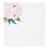 Midori - Bloc de papel para cartas Edición Limitada Primavera |  161 Silk-Printing Ball-Shaped Cherry Blossom