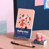 Iconic - Slow Handy Notebook | 05 Rainy Day | Hojas con líneas