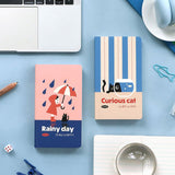 Iconic - Slow Handy Notebook | 06 Curious Cat | Hojas con líneas