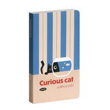 Iconic - Slow Handy Notebook | 06 Curious Cat | Hojas con líneas