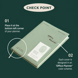 Iconic - Planificador Office Planner V.2 | Agenda Sin Fechas | Milk White