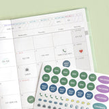 Iconic - Planificador Office Planner V.2 | Agenda Sin Fechas | Milk White