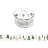 MIND WAVE -  Die-Cut Masking Tape - Washi tape troquelada | Cozy Forest