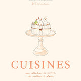 Libro para colorear Cuisines de Zoé de Las Cases – portada