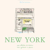 Libro para colorear New York de Zoé de Las Cases – portada