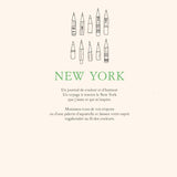 Libro para colorear New York de Zoé de Las Cases – contraportada
