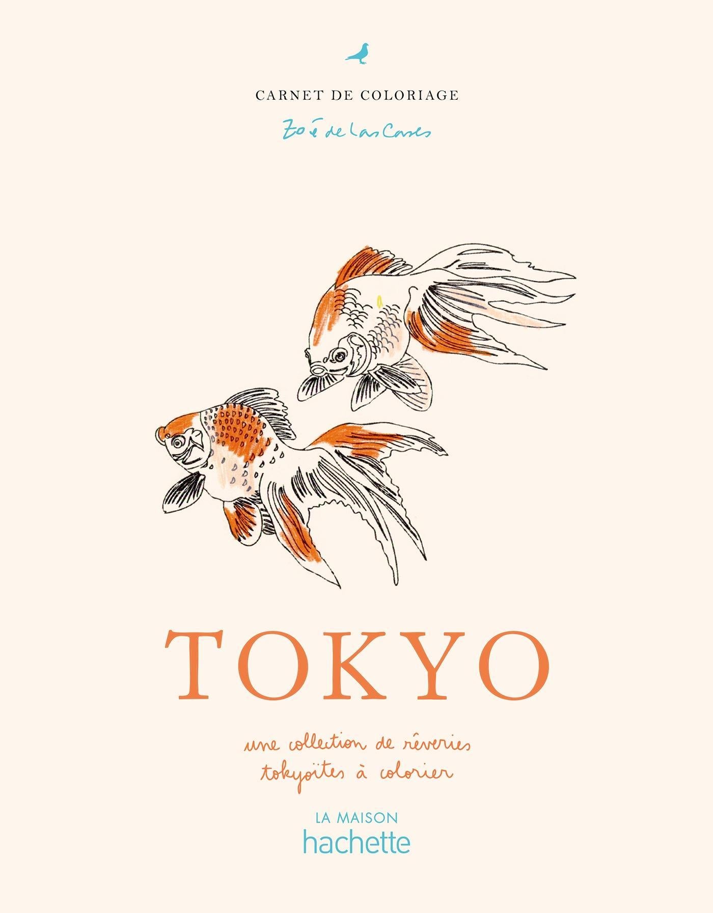 Libro para colorear Tokyo de Zoé de Las Cases – portada