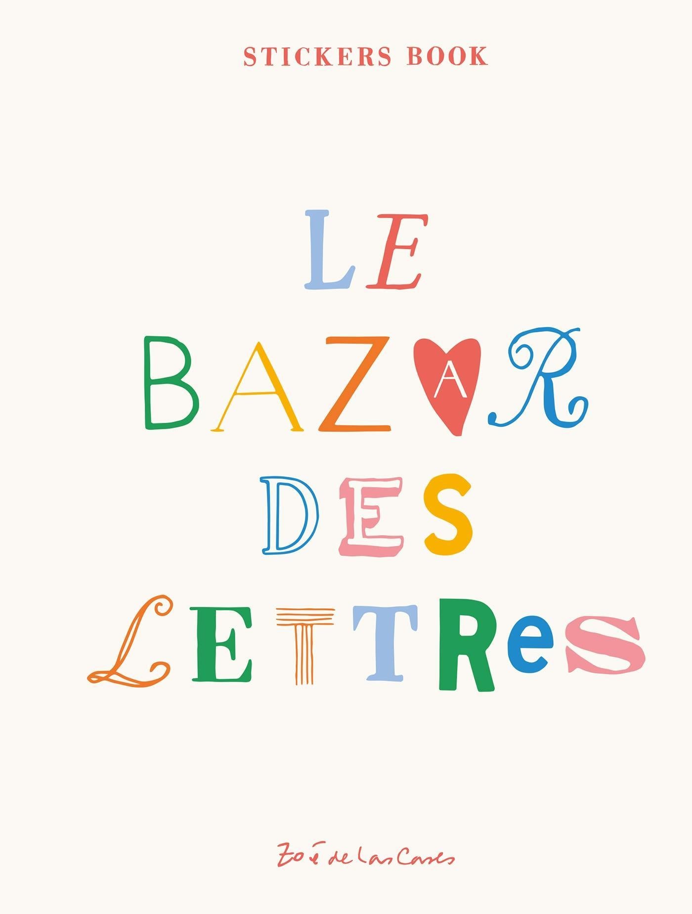 Zoé de Las Cases - Libro de Pegatinas | Le Bazar des Lettres — portada
