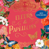 Hachette Pratique - Libro de Pegatinas | Sticker Treasury - Fleurs & Papillons — portada
