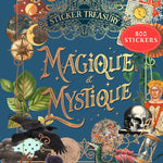 Hachette Pratique - Libro de Pegatinas | Sticker Treasury - Magique et Mystique — portada