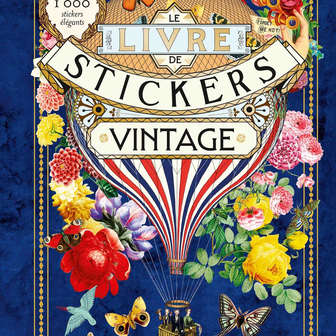 Hachette Pratique - Libro de Pegatinas | Le Livre de Stickers Vintage — portada