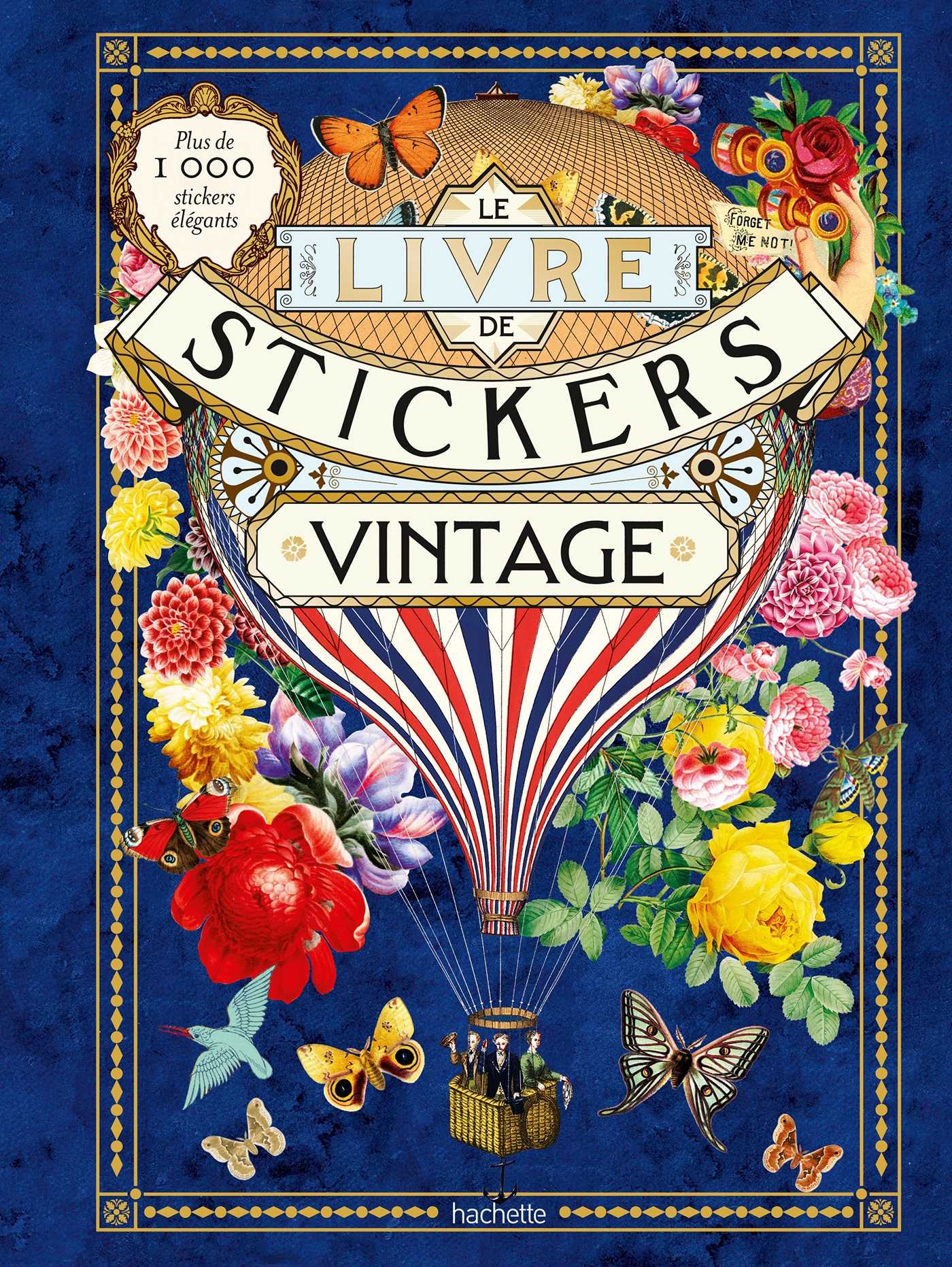 Hachette Pratique - Libro de Pegatinas | Le Livre de Stickers Vintage — portada