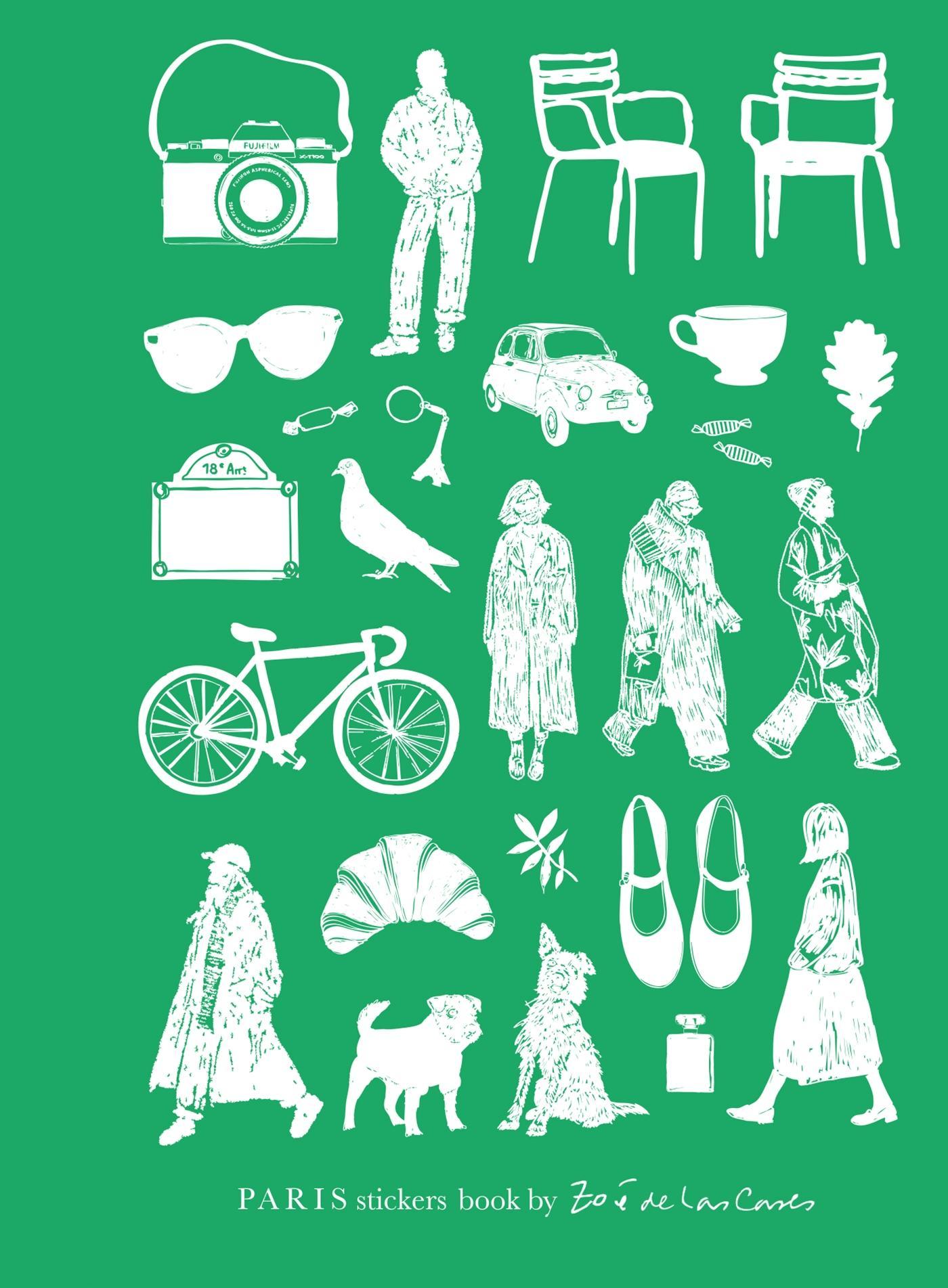 Zoé de Las Cases - Libro de Pegatinas | Paris — portada