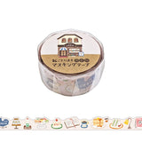 MIND WAVE -  Die-Cut Masking Tape - Washi tape troquelada | Kotorimachi Shotengai Coffee Shop