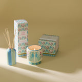 Paddywax – A Dopo Ceramic Scented Candle 8oz/226g | Blue Cheetahs - Linen & Orris