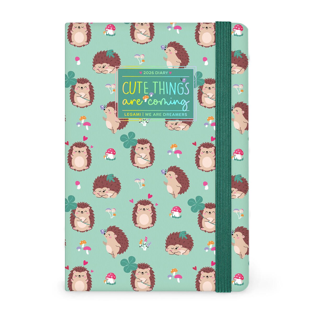 Agenda Semanal Fotográfica 2026 Medium - Hedgehog