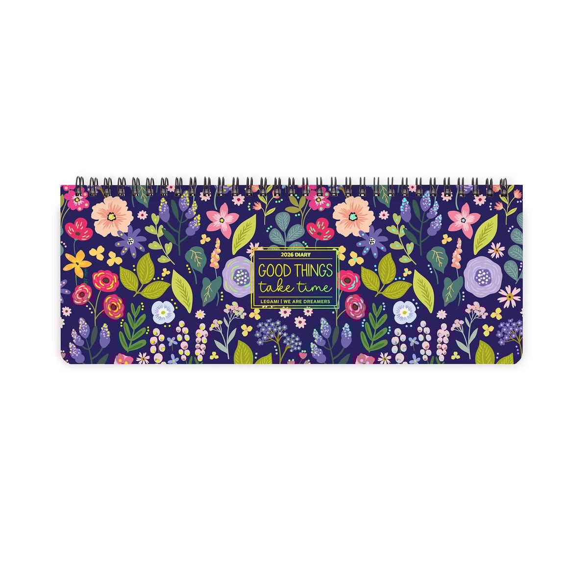 Agenda de Escritorio Flowers 2026 - Desk Planner