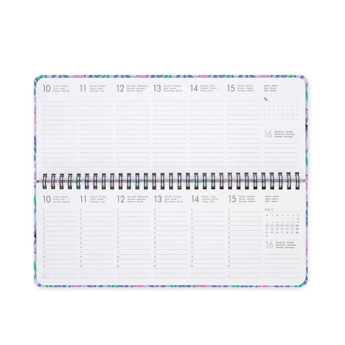 Agenda de Escritorio 2026 Bee - 12 Meses