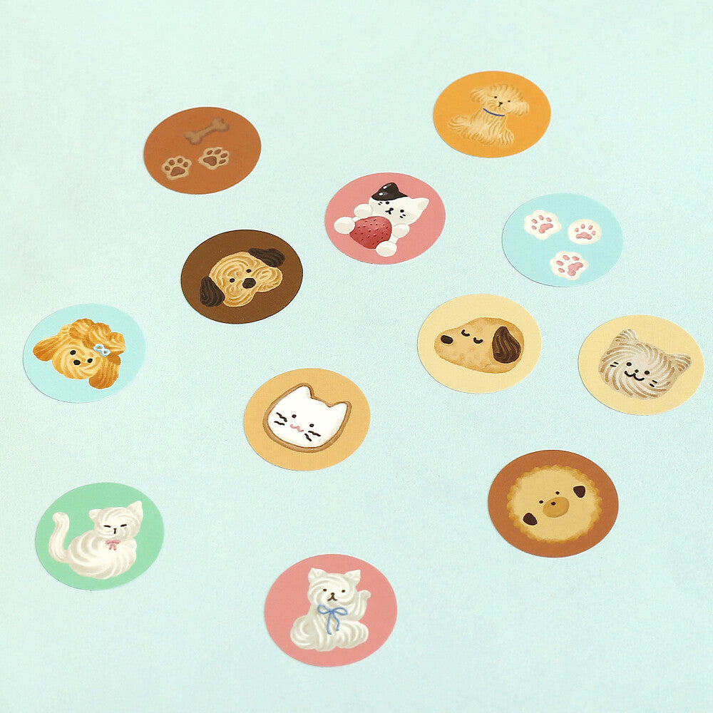 BGM - Pegatinas en Rollo | Fluffy Animals